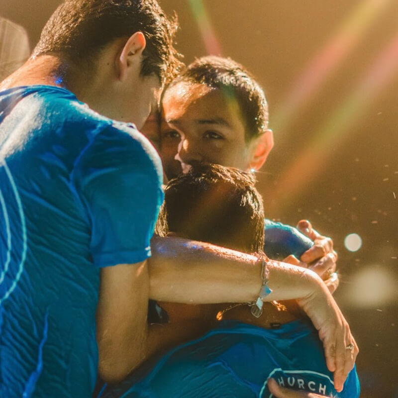 Image of Church Unlimited members who got baptized